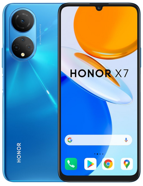 Išmanusis telefonas HONOR X7 4GB+128GB OCEAN BLUE