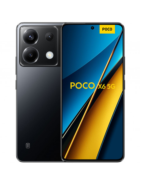 Išmanusis telefonas POCO X6 5G 8+256 Black