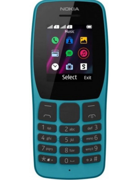 Mobilusis telefonas Nokia 110 Dual SIM TA-1192 Mėlyna
