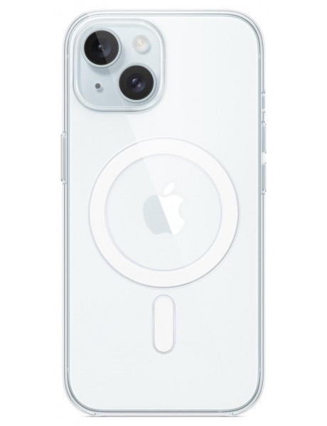 Dėklas iPhone 15 Clear Case with MagSafe