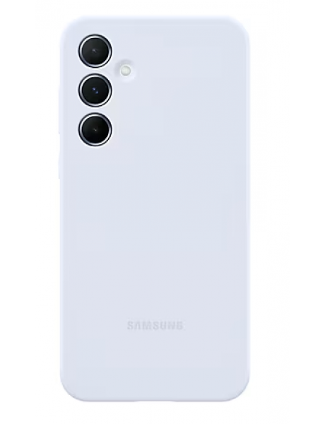 Dėklas PA556TLEGWW Silicone case for Samsung Galaxy A55 Light Blue