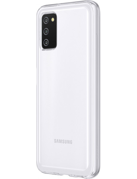 Dėklas QA038TTE Soft Clear Cover (JDM) case for Samsung Galaxy A03s, Transparent