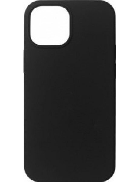 Dėklas JM LIQUID SILICONE case iPhone 13 mini 5.4, Black