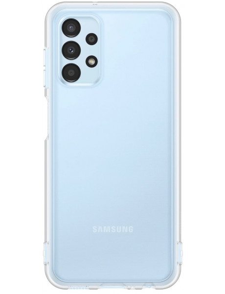 Dėklas QA135TTE Soft Clear Cover for Samsung Galaxy A13 4G, Transparent