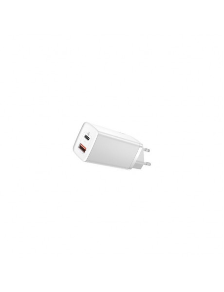 Kroviklis Baseus GaN2 Lite Quick Travel Charger USB+C 65W EU White