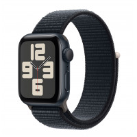 Išmanusis laikrodis Apple Watch SE GPS 40mm Midnight Aluminium Case with Midnight Sport Loop