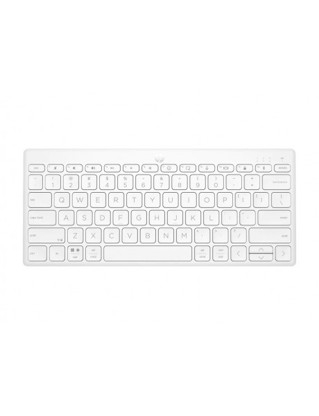 KLAVIATŪRA HP 350 Compact Multi-Device Bluetooth Keyboard White