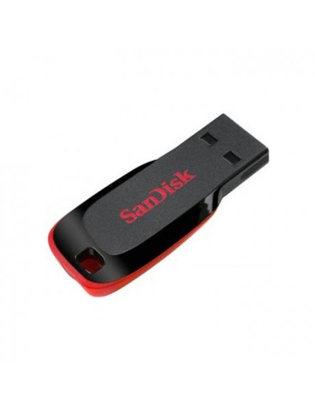 ATMINTINE SANDISK 32GB FLASH DRIVE CRUZER BLADE BLACK/RED