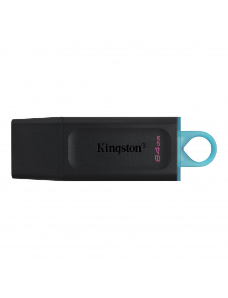 USB atmintinė KINGSTON 64GB USB3.2 Gen 1 DataTraveler Exodia (Black + Teal