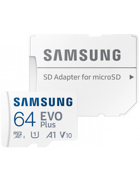 Atminties kortelė Samsung EVO Plus MicroSDXC 64GB With adapter