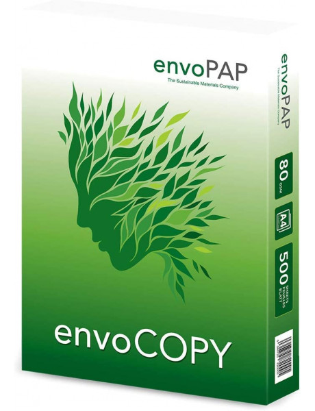 Biuro popierius ekologiškasenvoCOPY A4, 80g, 500 lapų