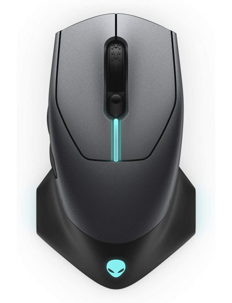 ŽAIDIMŲ PELĖ Dell Alienware Gaming Mouse AW610M Wireless wired optical, Dark Grey