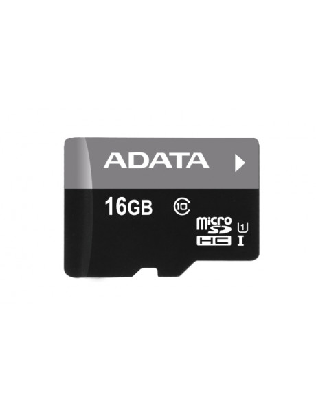 ADATA | Premier UHS-I | 16 GB | MicroSDHC | Flash memory class 10 | SD adapter