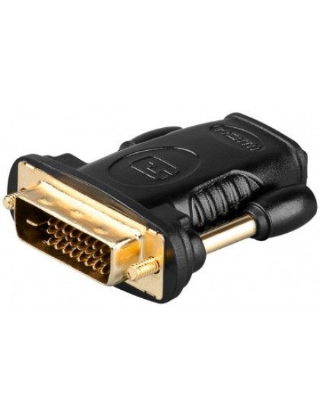 Goobay 68931 HDMI™/DVI-D adapter, gold-plated | Goobay