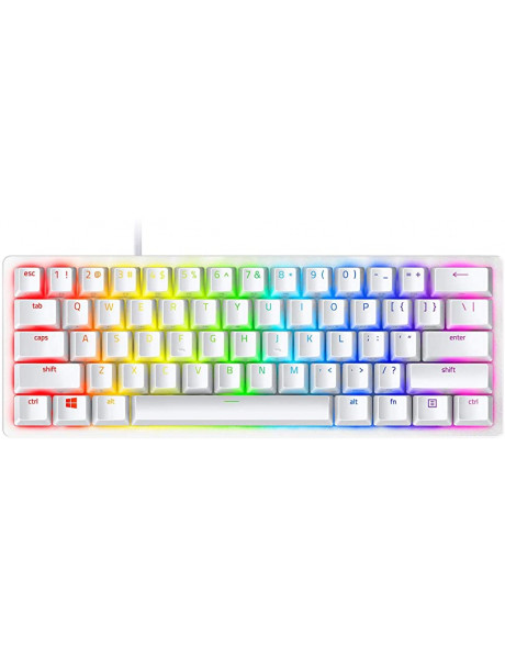 Razer | Huntsman Mini 60% | Gaming keyboard | Optical | RGB LED light | US | Mercury | Wired
