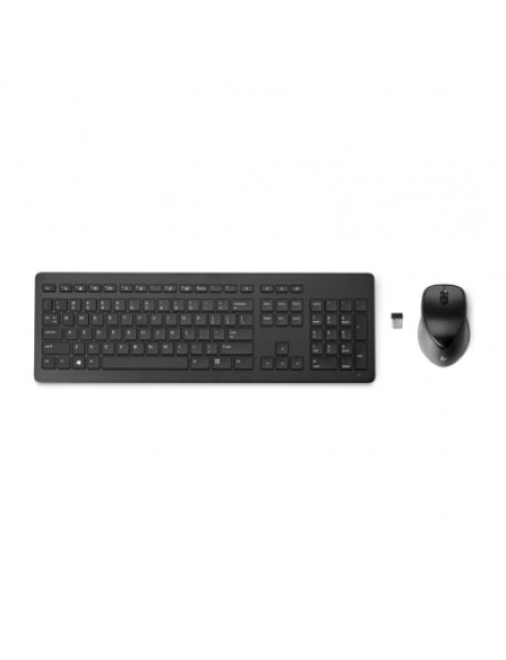 HP 950MK Wireless Mouse Keyboard Link-5 Combo, Rechargeable, Sanitizable - Black - ENG
