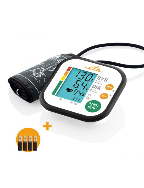 ETA | Upper Arm Blood Pressure Monitor | ETA229790000 | Memory function | Number of users 2 user(s)