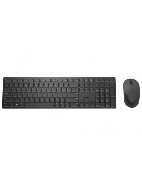 Dell | Pro Keyboard and Mouse (RTL BOX) | KM5221W | Keyboard and Mouse Set | Wireless | Batteries included | US | Black | Wireless connection