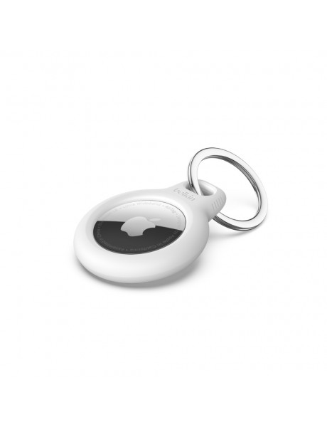 Belkin | Secure Holder with Key Ring for AirTag | white