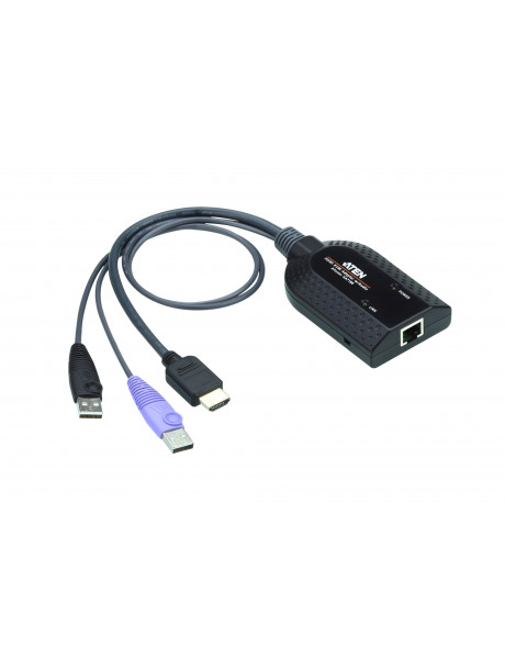 Aten USB HDMI Virtual Media KVM Adapter Cable (Support Smart Card Reader and Audio De-Embedder) | Aten | USB HDMI Virtual Media KVM Adapter Cable (Support Smart Card Reader and Audio De-Embedder)