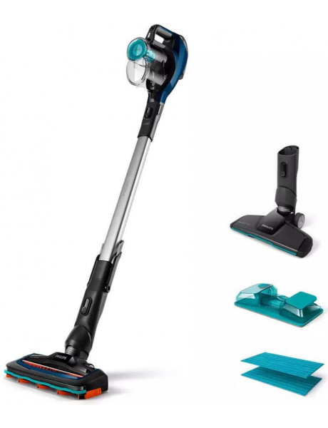 Philips Vacuum Cleaner | SpeedPro Aqua FC6718/01 | Cordless operating | Handstick | N/A W | 18 V | Operating time (max) 40 min | Blue/Black