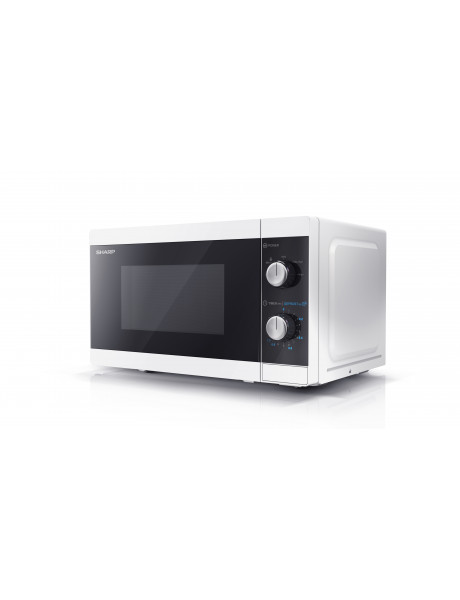 Sharp | YC-MS01E-W | Microwave Oven | Free standing | 800 W | White