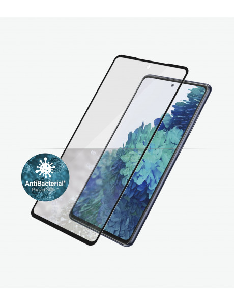 PanzerGlass | Samsng | Galaxy S21 FE CF | Hybrid glass | Black | Antibacterial; Works with in-screen fingerprint reader; Full frame coverage; Rounded edges | Screen Protector