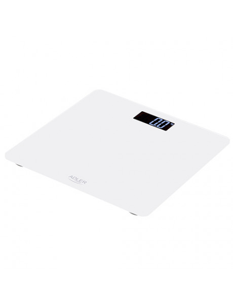 Adler | Bathroom scale | AD 8157w | Maximum weight (capacity) 150 kg | Accuracy 100 g | Body Mass Index (BMI) measuring | White