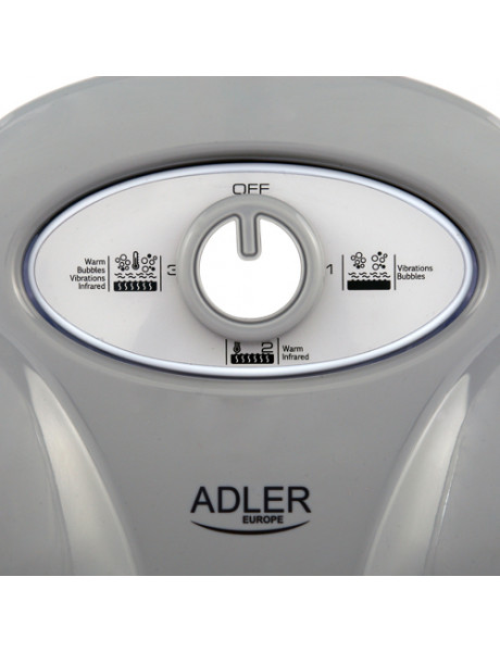 Adler | Foot massager | AD 2167 | White/Grey