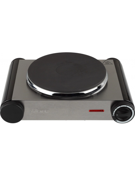 Tristar Free standing table hob KP-6191 Number of burners/cooking zones 1 Stainless Steel/Black Electric