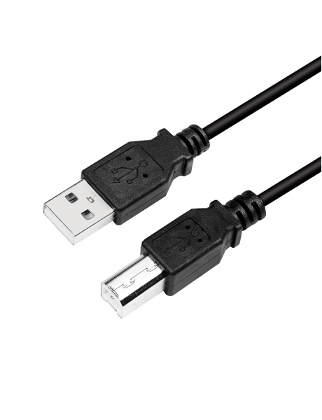 Logilink | CU0007B USB 2.0 cable | USB-A to USB-B USB 2.0 A (male) | USB 2.0 B (male)