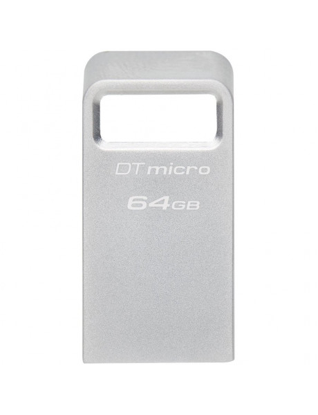 DTMC3G2/64GB Kingston 64GB DataTraveler Micro 200MB/s Metal USB 3.2 Gen 1, EAN: 740617328066