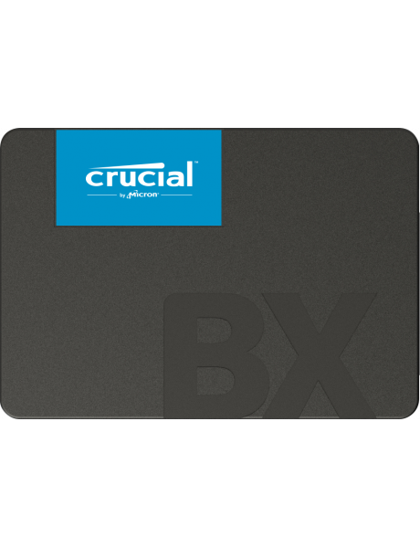 SSD|CRUCIAL|BX500|2TB|SATA 3.0|Write speed 500 MBytes/sec|Read speed 540 MBytes/sec|2,5