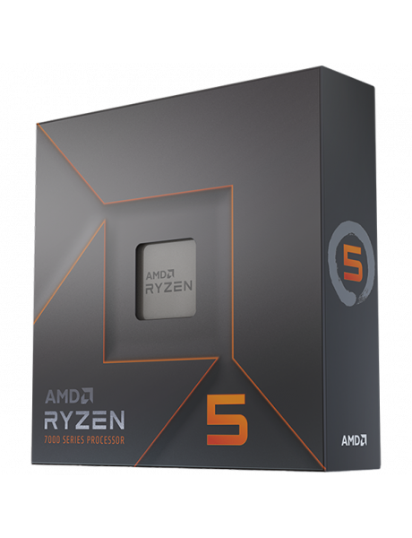 100-100000593WOF AMD CPU Desktop Ryzen 5 6C/12T 7600X (4.7/5.0GHz Boost,38MB,105W,AM5) box, with Radeon Graphics