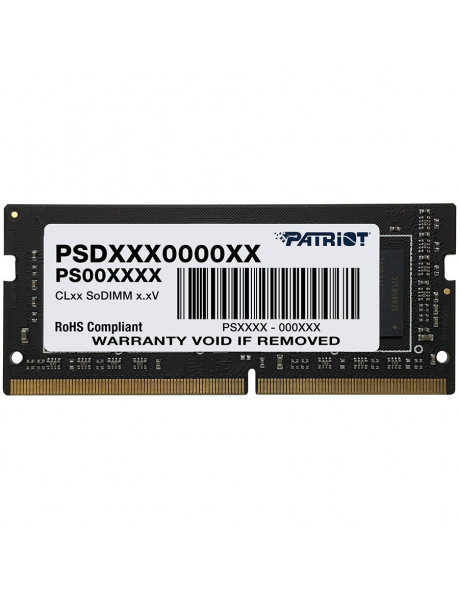 PATRIOT 8GB DDR4 SODIMM 3200MHz
