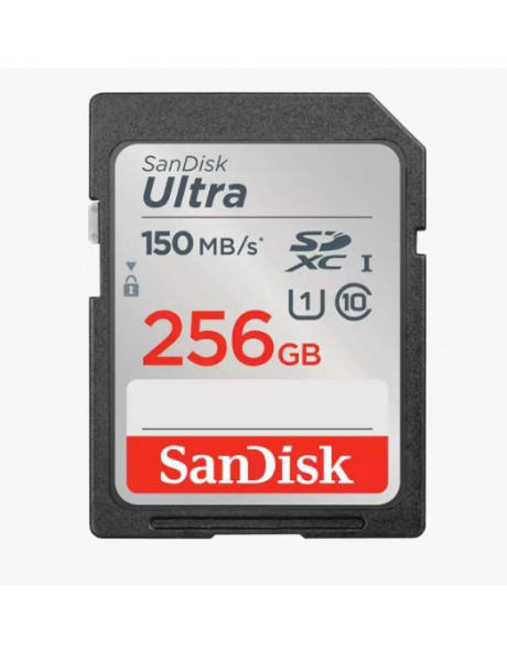 SDSDUNC-256G-GN6IN SanDisk Ultra 256GB SDXC Memory Card 150MB/s, EAN: 619659200237