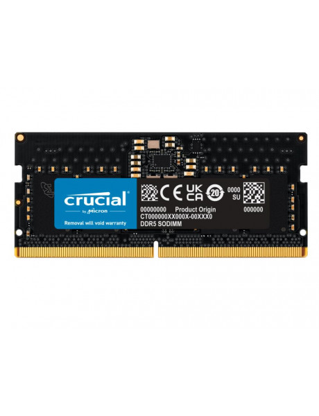 CT8G48C40S5 Crucial 8GB DDR5-4800 SODIMM CL40 (16Gbit), EAN: 649528906519