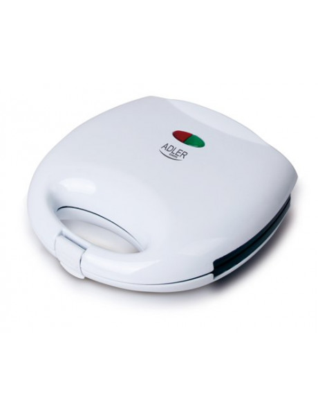 Adler | AD 301 | Sandwich maker | 750  W | Number of plates 1 | Number of pastry 2 | White