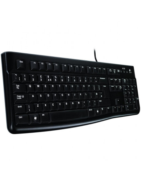 920-002526 LOGITECH K120 Corded Keyboard - BLACK - USB - LTH - B2B