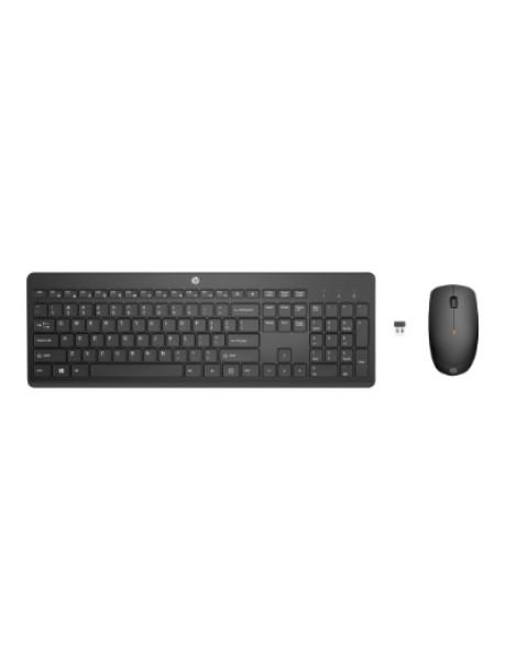 HP 230 Wireless Mouse Keyboard Combo - Black - US ENG