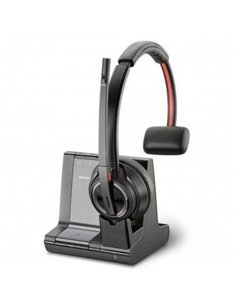 Poly | Savi W8210-M 3 in 1 | Headset | Built-in microphone | Wireless | Bluetooth | Black
