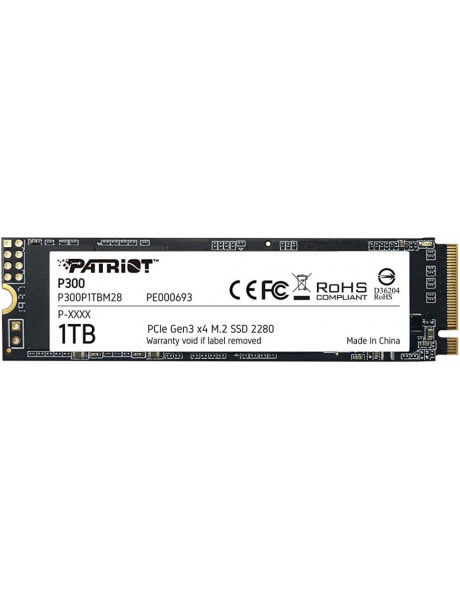 PATRIOT P300 1TB M2 2280 PCIe SSD