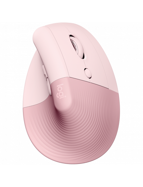 910-006478 LOGITECH Lift Bluetooth Vertical Ergonomic Mouse - ROSE/DARK ROSE
