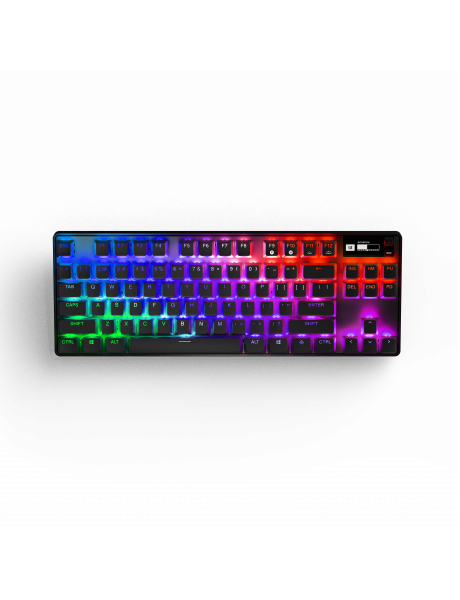 SteelSeries | Gaming Keyboard | Apex Pro TKL (2023) | Gaming keyboard | RGB LED light | US | Black | Wireless | Omnipoint 2.0 Adjustable Switches