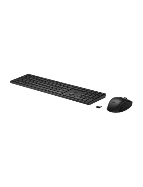 HP 650 Wireless Mouse Keyboard Combo - Black - EST