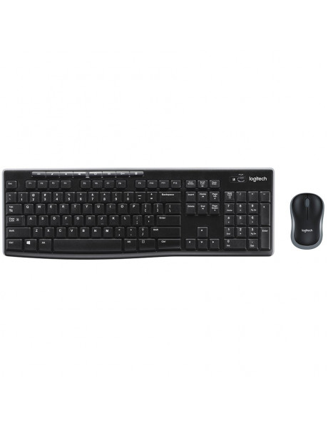 Logitech Keyboard MK270 black US/Int Layout