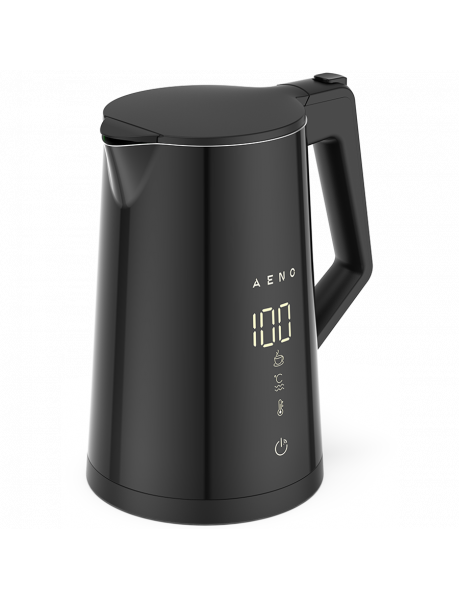 AEK0007S AENO Electric Kettle EK7S Smart: 1850-2200W, 1.7L, Strix, Double-walls, Temperature Control, Keep warm Function, Control via Wi-Fi, LED-display, Non-heating body, Auto Power Off, Dry tank Protection
