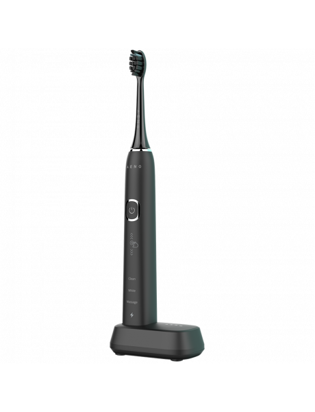 ADB0004 AENO Sonic Electric Toothbrush, DB4: Black, 9 scenarios, with 3D touch, wireless charging, 46000rpm, 40 days without charging, IPX7