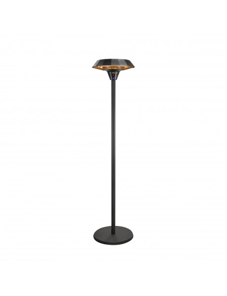 TunaBone | Electric Standing Infrared Patio Heater | TB2068S-01 | Patio heater | 2000 W | Number of power levels 3 | Suitable for rooms up to 20 m² | Black | IP45