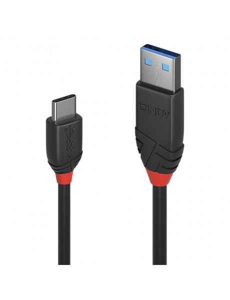 CABLE USB3.2 A-C 0.5M/BLACK 36915 LINDY